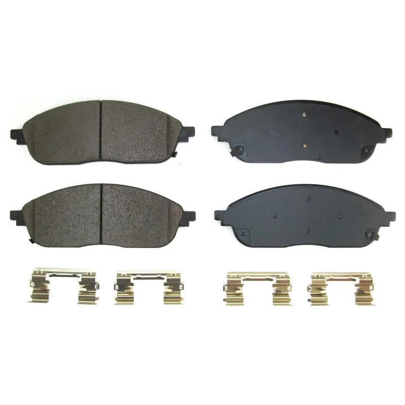 PowerStop Front Z17 EVO Ceramic Brake Pads w/Hardware fits 2021-2024 Jeep Grand Cherokee / 2021-2024 Jeep Grand Cherokee L