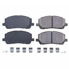 Load image into Gallery viewer, PowerStop Front Z17 EVOLUTION Ceramic Brake Pads w/Hardware fits Toyota Highlander / 2001-2007 Toyota Highlander / 2006-20...