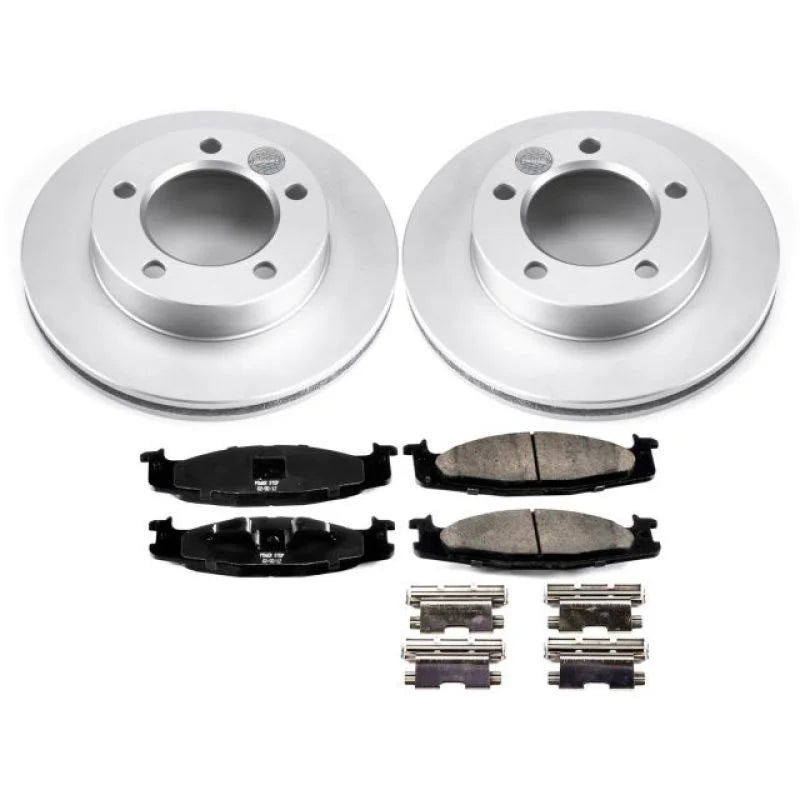 PowerStop Front Z17 EVOLUTION GEOMET Coated Brake Kit fits 1994-1996 Ford Bronco / F-150 - Main Product View