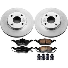 Load image into Gallery viewer, PowerStop Front Z17 EVOLUTION GEOMET Coated Brake Kit fits 2000-2004 Ford Focus - Main Product View