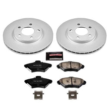 Load image into Gallery viewer, PowerStop Front Z17 EVOLUTION GEOMET Coated Brake Kit fits Ford Mustang / 1994-1998 Ford Mustang / 1995 Ford Mustang GTS - Main Product Vie...