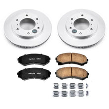 Load image into Gallery viewer, PowerStop Front Z17 EVOLUTION GEOMET Coated Brake Kit fits Mitsubishi Montero / 2001-2006 Mitsubishi Montero LIMITED / 200...