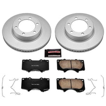 Load image into Gallery viewer, PowerStop Front Z17 EVOLUTION GEOMET Coated Brake Kit fits Toyota Sequoia / 2001-2007 Toyota Sequoia LIMITED / 2000-2006 T...