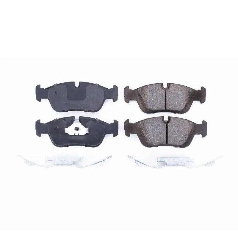 PowerStop Front Z17 Evolution Ceramic Brake Pads w/Hardware fits 1991-1998 BMW 318I / 1991-1997 BMW 318IS / 1995-1998 BMW ...