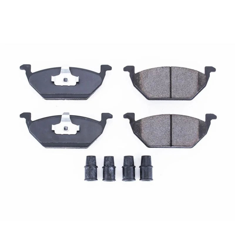 PowerStop Front Z17 Evolution Ceramic Brake Pads w/Hardware fits 1998 Volkswagen Beetle / 1999 Volkswagen Golf / 1999-2015...