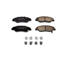 Load image into Gallery viewer, PowerStop Front Z17 Evolution Ceramic Brake Pads w/Hardware fits 1998-2002 Kia Sportage - Main Product View