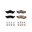 Load image into Gallery viewer, PowerStop Front Z17 Evolution Ceramic Brake Pads w/Hardware fits 1999 Dodge Dakota / 1998-1999 Dodge DURANGO - Main Produc...