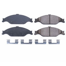 Load image into Gallery viewer, PowerStop Front Z17 Evolution Ceramic Brake Pads w/Hardware fits 1999-2004 Ford Mustang / 2001 Ford Mustang GT Bullitt - M...
