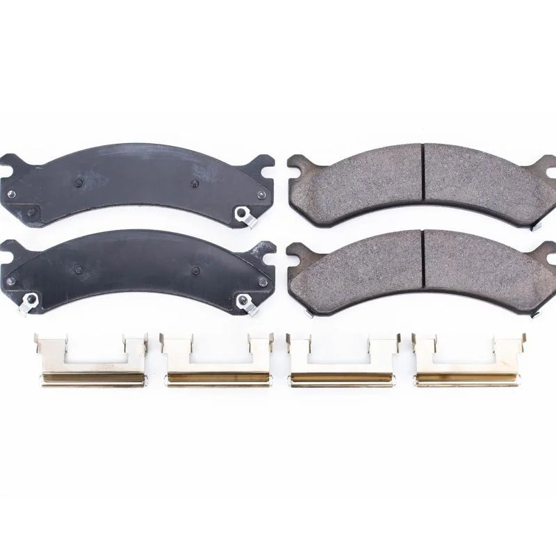 PowerStop Front Z17 Evolution Ceramic Brake Pads w/Hardware fits 1999-2020 Cadillac / Chevrolet / GMC - Main Product View