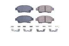 Load image into Gallery viewer, PowerStop Front Z17 Evolution Ceramic Brake Pads w/Hardware fits 2000 Toyota Echo - Main Product View