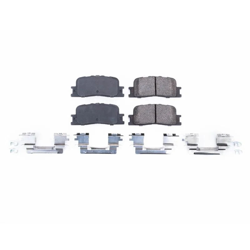 PowerStop Front Z17 Evolution Ceramic Brake Pads w/Hardware fits 2002-2003 Lexus ES300 / 2004-2006 Lexus ES330 / 2005-2006...