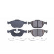 Load image into Gallery viewer, PowerStop Front Z17 Evolution Ceramic Brake Pads w/Hardware fits 2002-2004 / 2010-2013 Ford Focus / Transit Connect - Main...