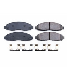 Load image into Gallery viewer, PowerStop Front Z17 Evolution Ceramic Brake Pads w/Hardware fits 2003-2004 Dodge Dakota - Main Product View