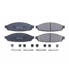 Load image into Gallery viewer, PowerStop Front Z17 Evolution Ceramic Brake Pads w/Hardware fits 2003-2005 Lincoln Aviator - Main Product View