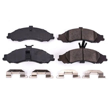 Load image into Gallery viewer, PowerStop Front Z17 Evolution Ceramic Brake Pads w/Hardware fits 2004 Pontiac GTO - Main Product View
