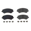 Load image into Gallery viewer, PowerStop Front Z17 Evolution Ceramic Brake Pads w/Hardware fits 2004-2007 Chrysler Town &amp; COUNTRY / 2001-2003 Chrysler Vo...