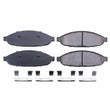 Load image into Gallery viewer, PowerStop Front Z17 Evolution Ceramic Brake Pads w/Hardware fits 2004-2008 Chrysler Pacifica - Main Product View