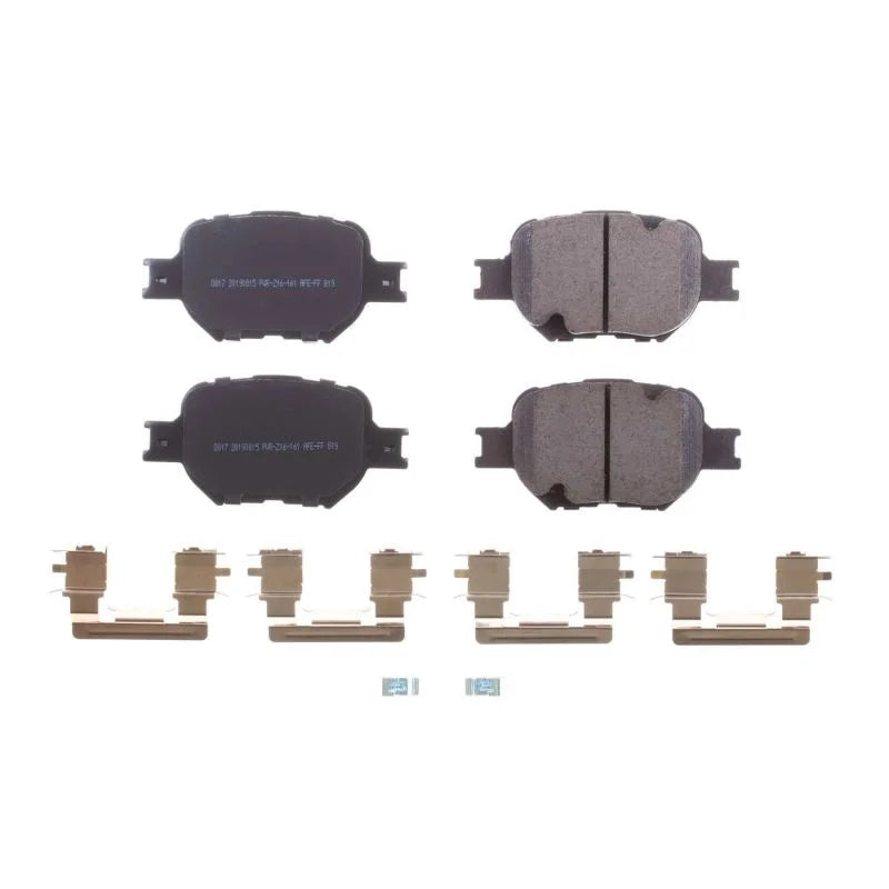 PowerStop Front Z17 Evolution Ceramic Brake Pads w/Hardware fits 2005-2010 Scion TC / 2007-2008 Scion TC Spec / 2001-2005 ...