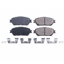 Load image into Gallery viewer, PowerStop Front Z17 Evolution Ceramic Brake Pads w/Hardware fits 2005-2015 Toyota Tacoma - Main Product View