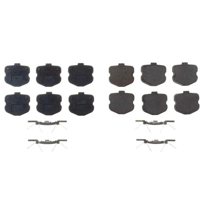 PowerStop Front Z17 Evolution Ceramic Brake Pads w/Hardware fits 2006-2013 Chevrolet Corvette - Main Product View