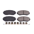 Load image into Gallery viewer, PowerStop Front Z17 Evolution Ceramic Brake Pads w/Hardware fits 2006-2013 Suzuki Grand Vitara - Main Product View