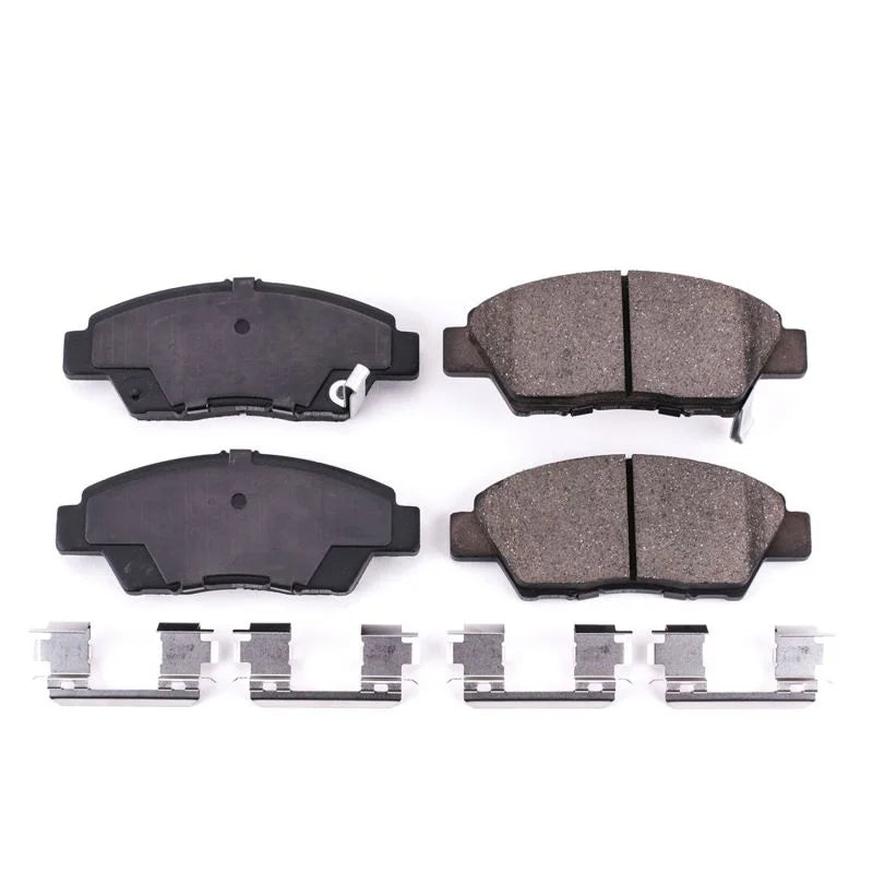 PowerStop Front Z17 Evolution Ceramic Brake Pads w/Hardware fits 2009-2020 Honda CR-Z / Fit - Main Product View