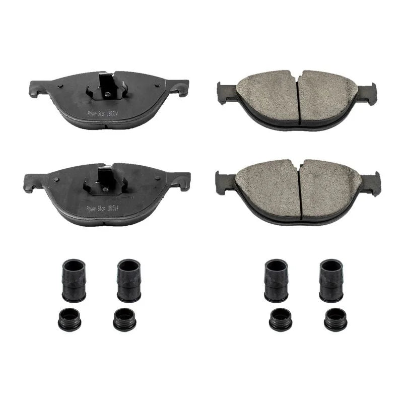 PowerStop Front Z17 Evolution Ceramic Brake Pads w/Hardware fits 2013 BMW 528I / 2011-2012 BMW 535I / 2010-2017 BMW 535I G...