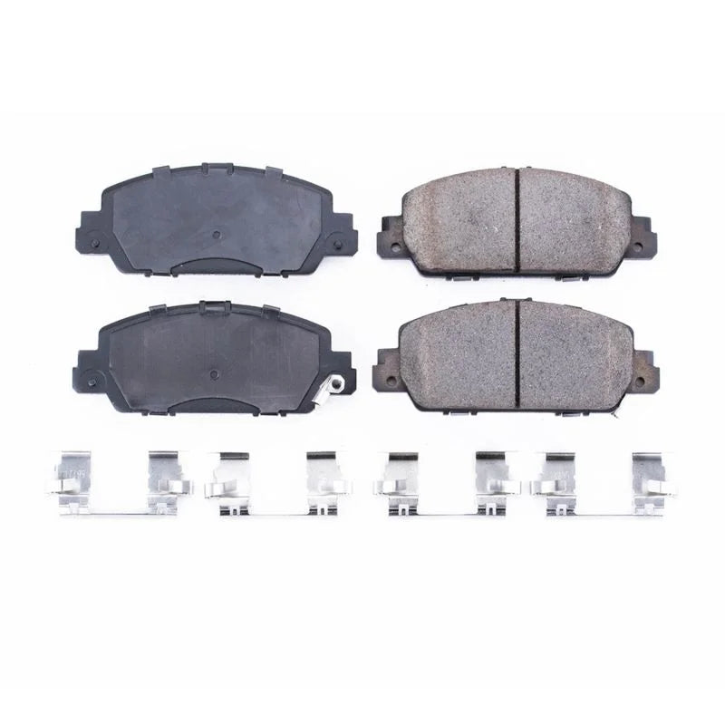 PowerStop Front Z17 Evolution Ceramic Brake Pads w/Hardware fits 2013-2021 Honda Accord / Hr-v - Main Product View