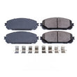 Load image into Gallery viewer, PowerStop Front Z17 Evolution Ceramic Brake Pads w/Hardware fits 2014-2023 Jeep Cherokee - Main Product View