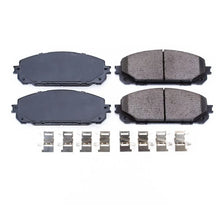 Load image into Gallery viewer, PowerStop Front Z17 Evolution Ceramic Brake Pads w/Hardware fits 2014-2023 Jeep Cherokee - Main Product View