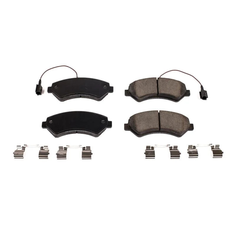 PowerStop Front Z17 Evolution Ceramic Brake Pads w/Hardware fits 2014-2024 Ram Promaster 1500 / 2014-2024 Ram Promaster 25...