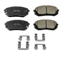 Load image into Gallery viewer, PowerStop Front Z17 Evolution Ceramic Brake Pads w/Hardware fits 2015-2016 Hyundai Sonata ECO - Main Product View