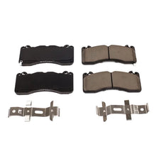 Load image into Gallery viewer, PowerStop Front Z17 Evolution Ceramic Brake Pads w/Hardware fits 2015-2023 Ford Mustang - Main Product View