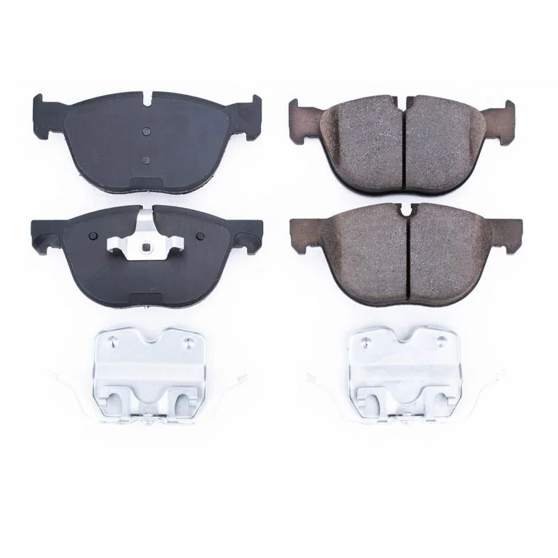 PowerStop Front Z17 Evolution Ceramic Brake Pads w/Hardware fits 2016-2018 BMW X4 / 2007-2018 BMW X5 / 2008-2019 BMW X6 - ...