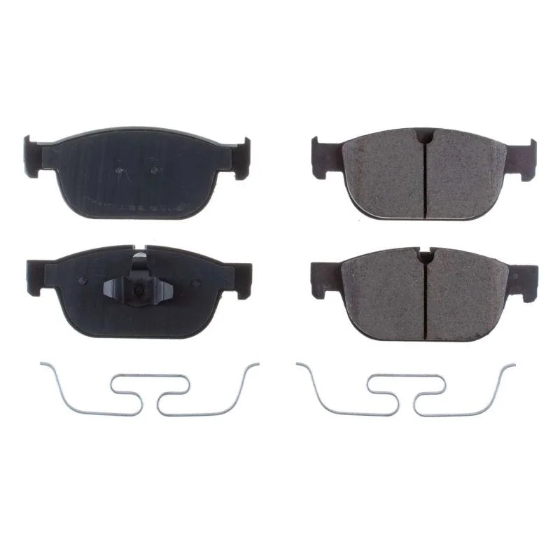 PowerStop Front Z17 Evolution Ceramic Brake Pads w/Hardware fits 2016-2025 Polestar / Volvo - Main Product View