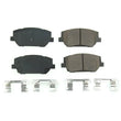 Load image into Gallery viewer, PowerStop Front Z17 Evolution Ceramic Brake Pads w/Hardware fits 2019-2020 Hyundai Santa Fe - Main Product View