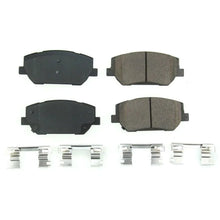 Load image into Gallery viewer, PowerStop Front Z17 Evolution Ceramic Brake Pads w/Hardware fits 2019-2020 Hyundai Santa Fe - Main Product View