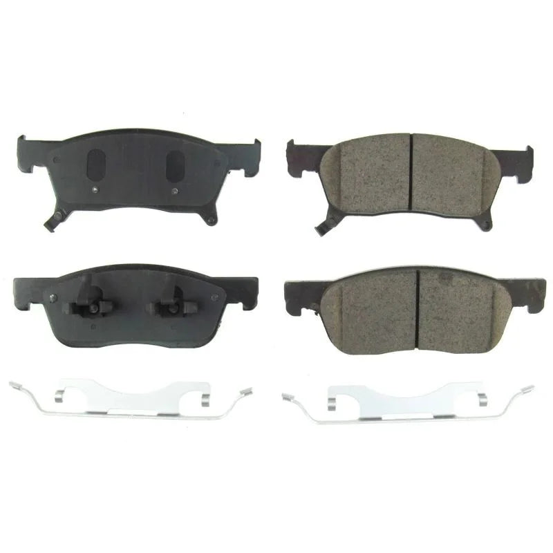 PowerStop Front Z17 Evolution Ceramic Brake Pads w/Hardware fits 2019-2024 Subaru Ascent - Main Product View