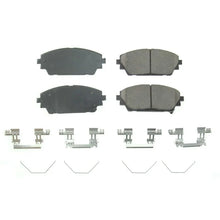 Load image into Gallery viewer, PowerStop Front Z17 Evolution Ceramic Brake Pads w/Hardware fits 2019-2025 Mazda 3 - Main Product View