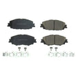 Load image into Gallery viewer, PowerStop Front Z17 Evolution Ceramic Brake Pads w/Hardware fits 2019-2025 Toyota Corolla / 2023-2025 Toyota Prius / 2020-...