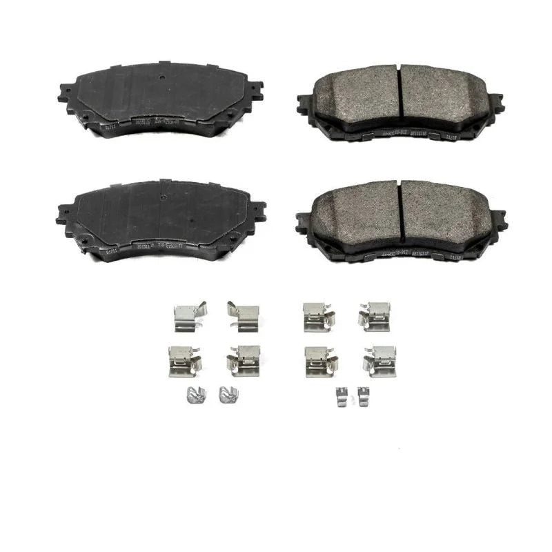 PowerStop Front Z17 Evolution Ceramic Brake Pads w/Hardware fits 2021 Mazda 6 Carbon Edition / 2014-2021 Mazda 6 Grand Tou...
