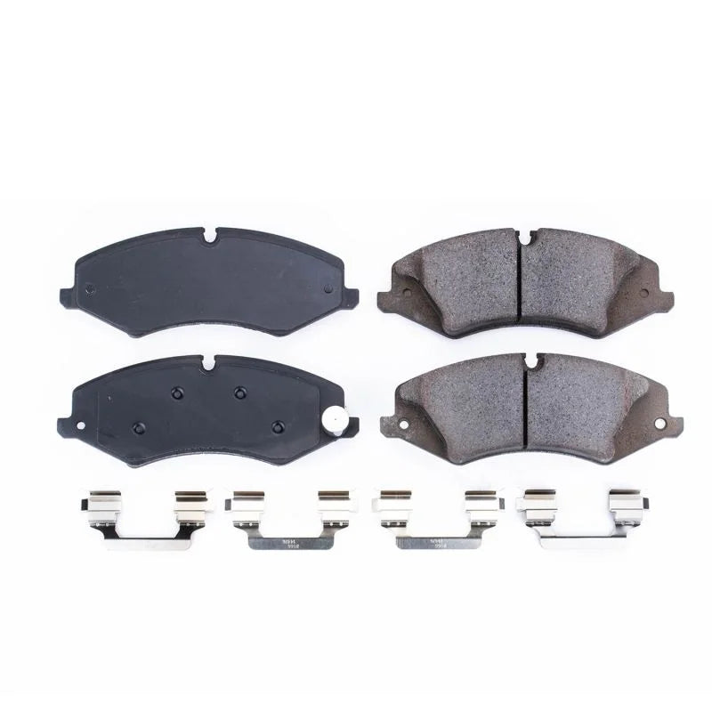 PowerStop Front Z17 Evolution Ceramic Brake Pads w/Hardware fits BMW X5 / 2010-2013 BMW X5 M / 2010-2014 BMW X6 M - Main P...