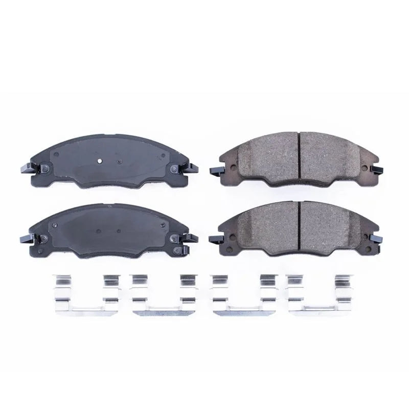 PowerStop Front Z17 Evolution Ceramic Brake Pads w/Hardware fits Ford Focus / 2008-2011 Ford Focus S / 2009-2011 Ford Focu...