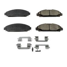 Load image into Gallery viewer, PowerStop Front Z17 Evolution Ceramic Brake Pads w/Hardware fits Ford Mustang / 2015-2024 Ford Mustang ECOBOOST / 2015-201...
