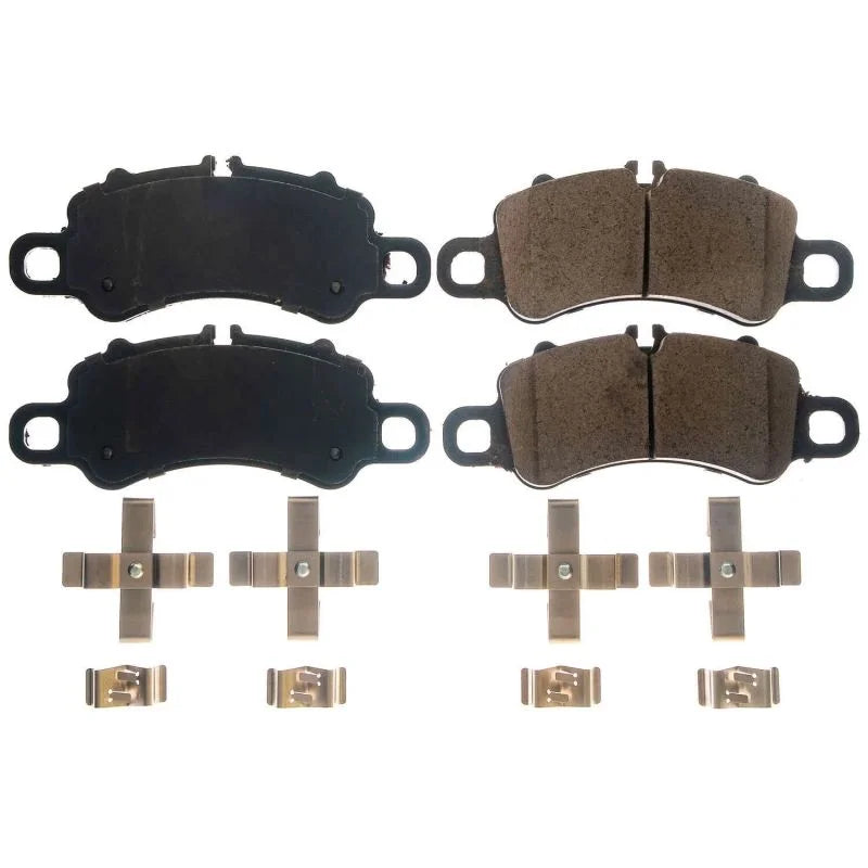 PowerStop Front Z17 Evolution Ceramic Brake Pads w/Hardware fits Porsche 718 / 2017-2021 Porsche 718 Boxster / 2017-2021 P...