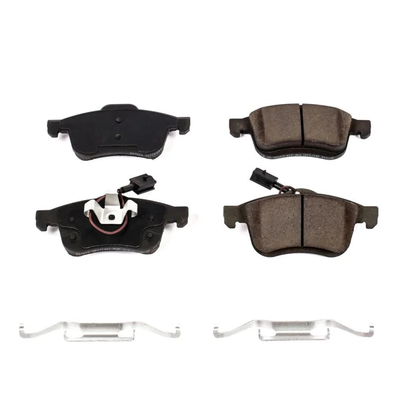 PowerStop Front Z17 Evolution Ceramic Brake Pads w/Hardware fits Ram Promaster / 2015-2022 Ram Promaster City / 2015-2021 ...