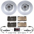 Load image into Gallery viewer, PowerStop Front Z17 Evolution Geomet Coated Brake Kit fits 1995-2000 Lexus LS400 - Main Product View