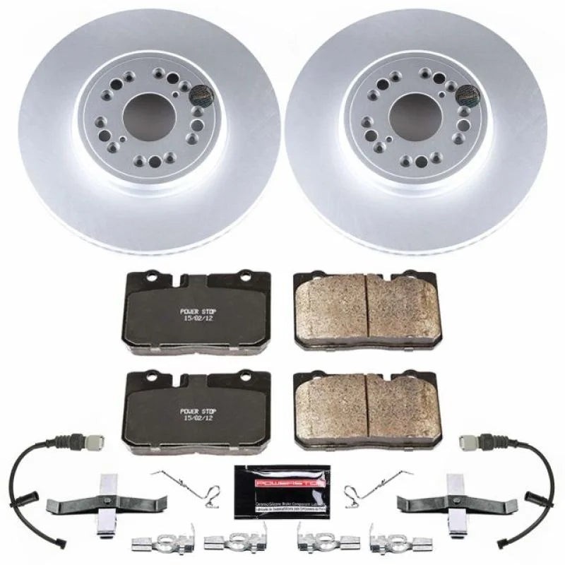 PowerStop Front Z17 Evolution Geomet Coated Brake Kit fits 1995-2000 Lexus LS400 - Main Product View