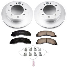 Load image into Gallery viewer, PowerStop Front Z17 Evolution Geomet Coated Brake Kit fits 1999 Ford F-250 Super Duty / 1999 Ford F-350 Super Duty - Main ...