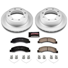Load image into Gallery viewer, PowerStop Front Z17 Evolution Geomet Coated Brake Kit fits 2000-2005 Ford Excursion / 1999-2004 Ford F-250 Super Duty / 19...